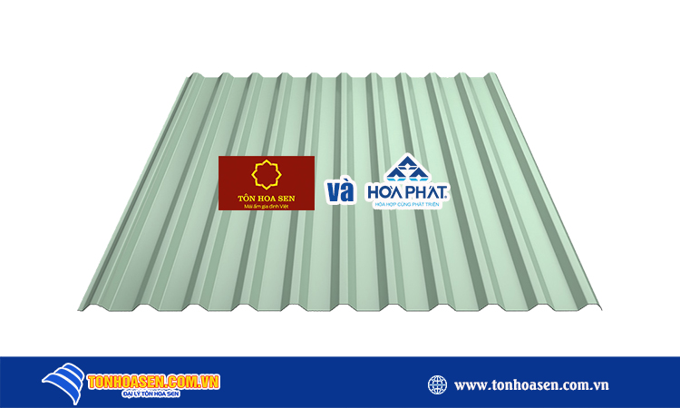 So sánh tôn Hoa Sen và tôn Hòa Phát